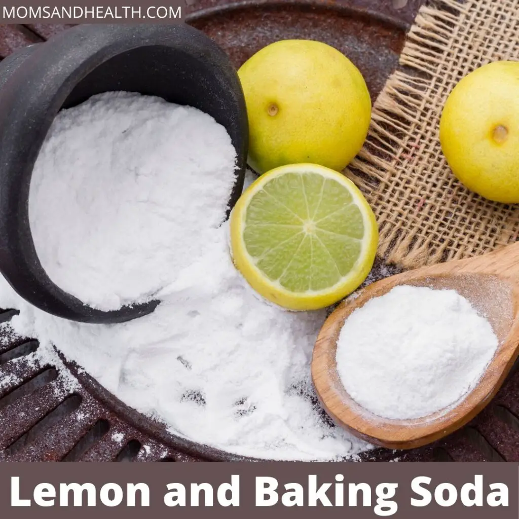 Lemon and Baking Soda to get rid of calluses