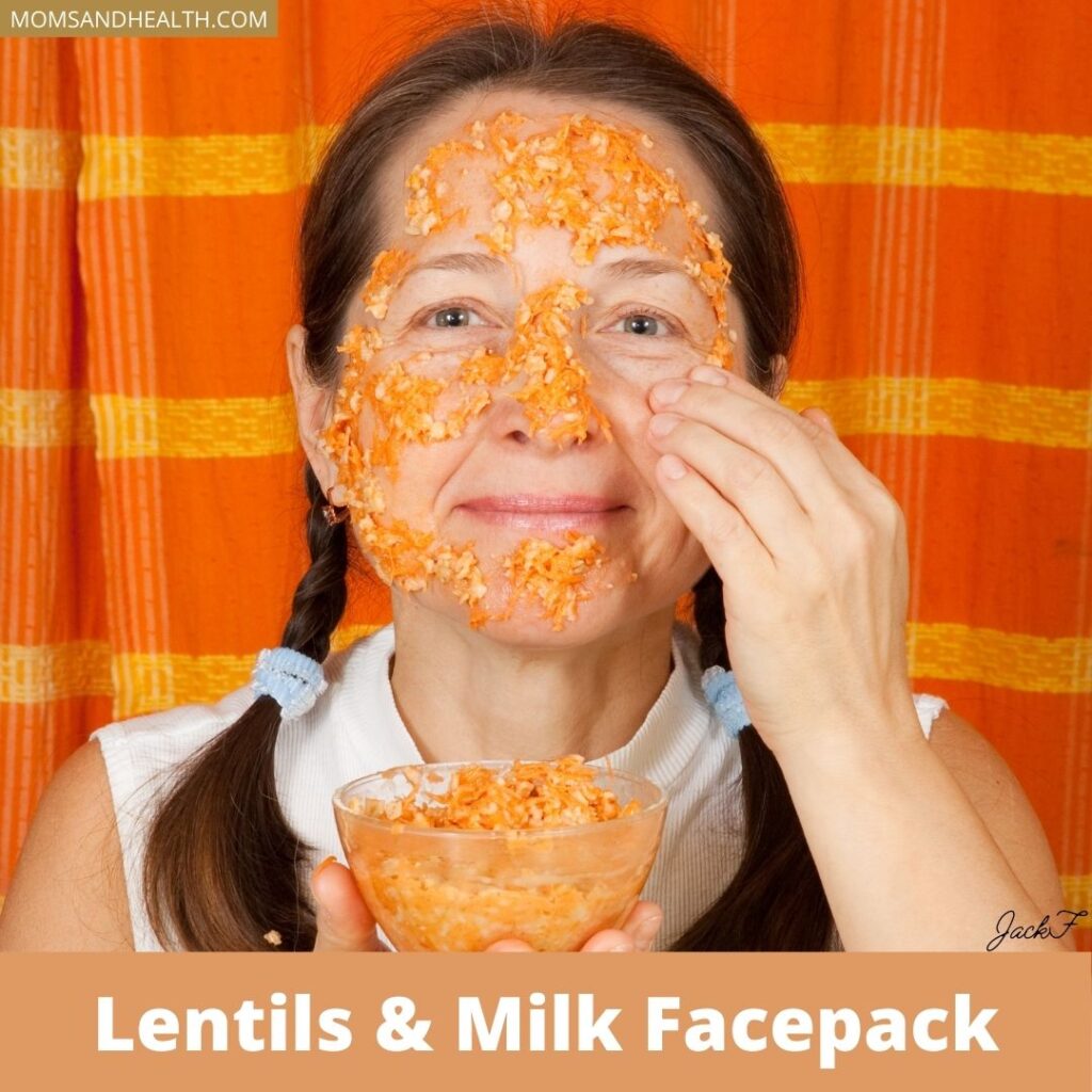 Lentils Face Pack