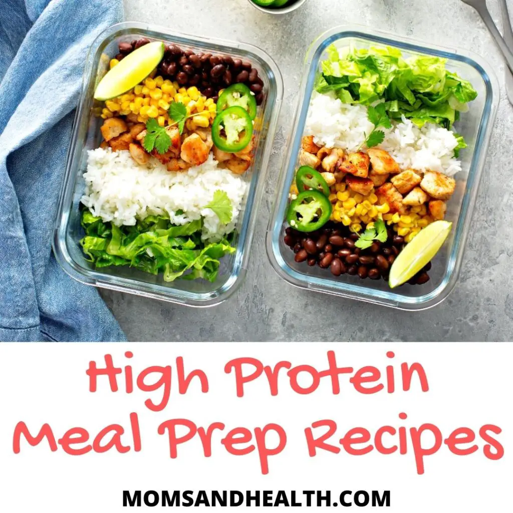 HIGH PROTEIN MEAL PREP RECIPES
