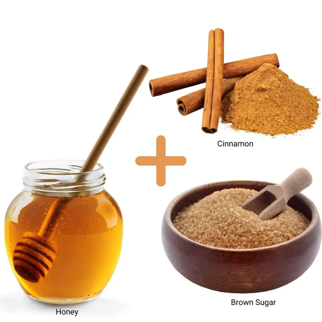 Cinnamon and Honey with Brown Sugar