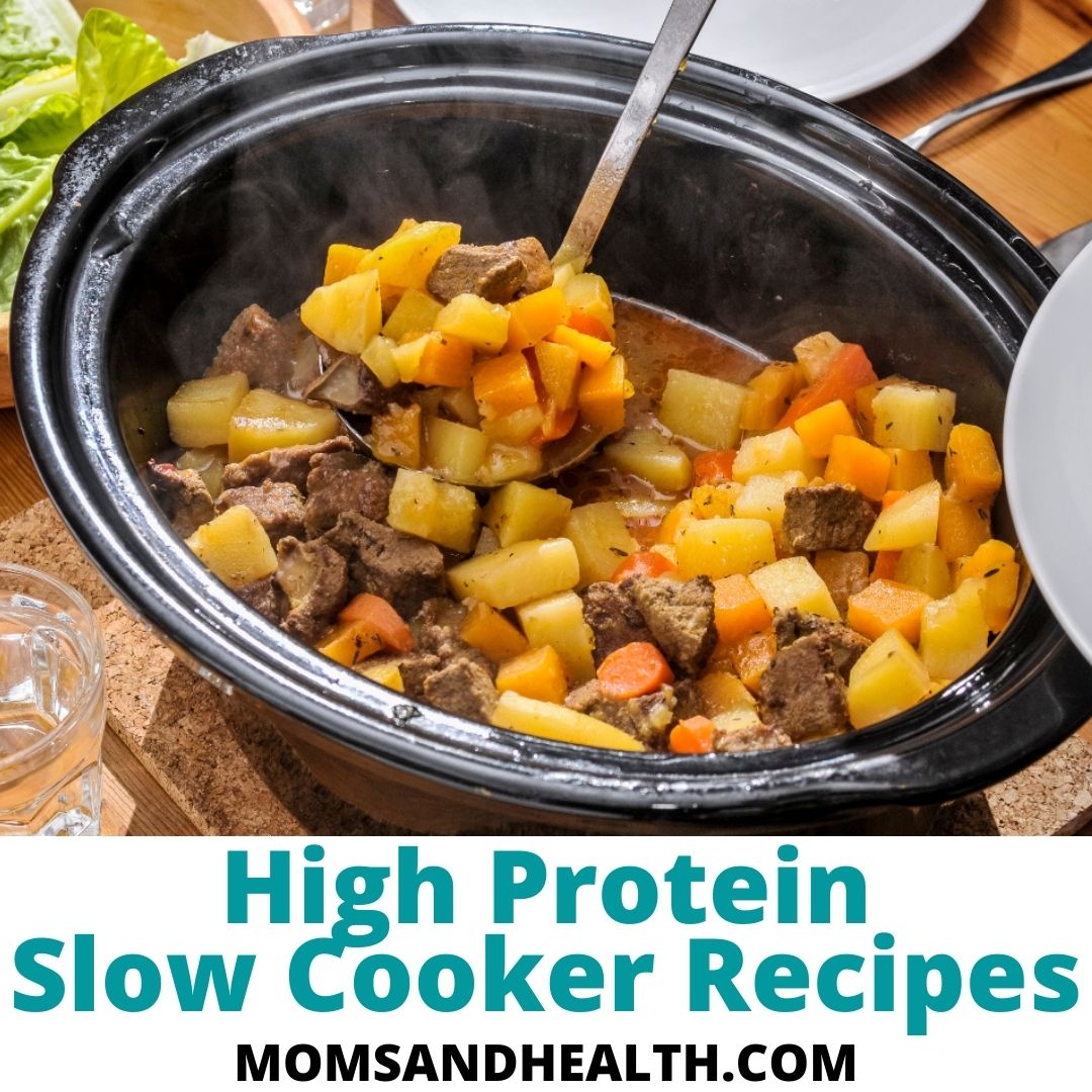 21 Easy High Protein Slow Cooker Recipes For Meal Prep!