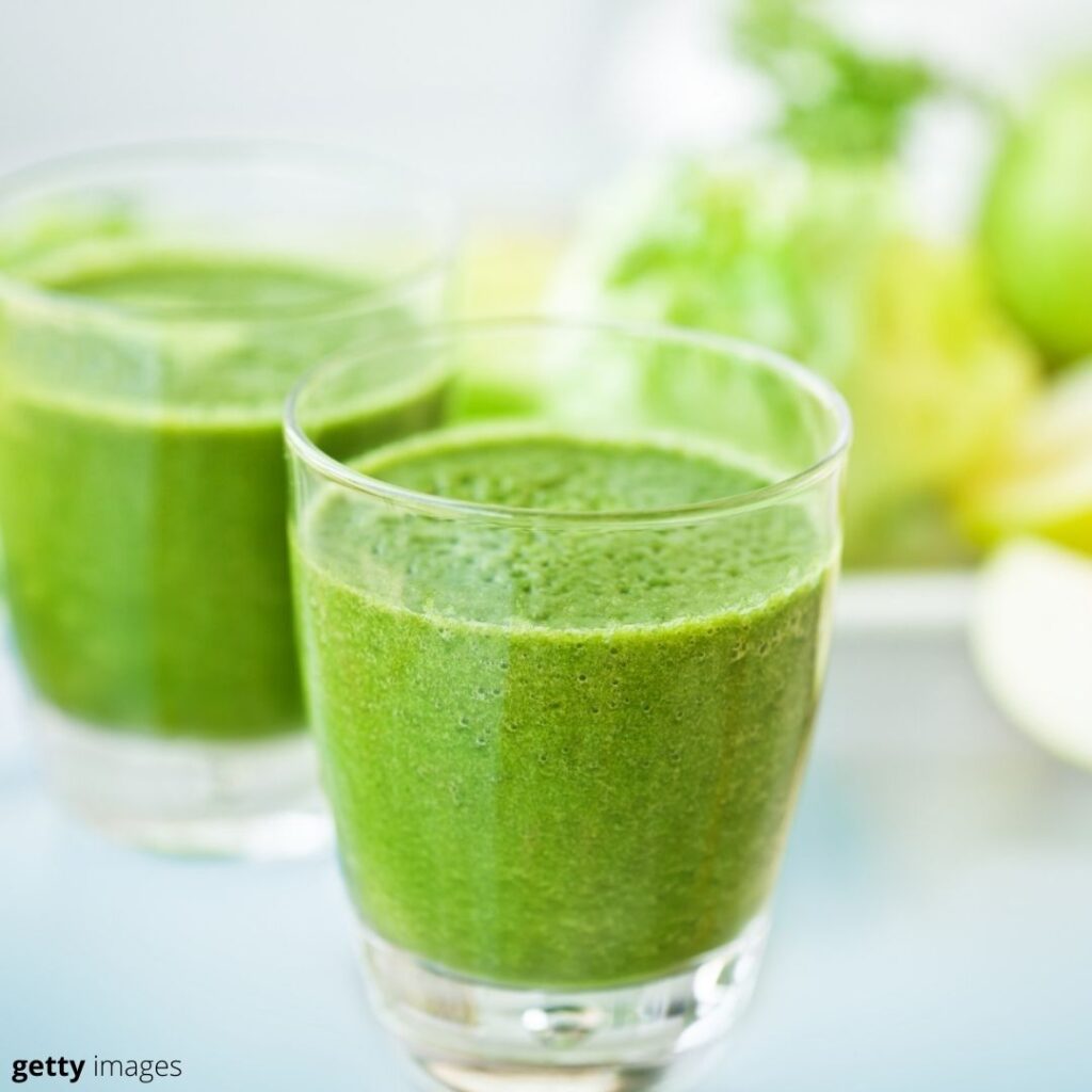 Green Smoothie as a detox juice