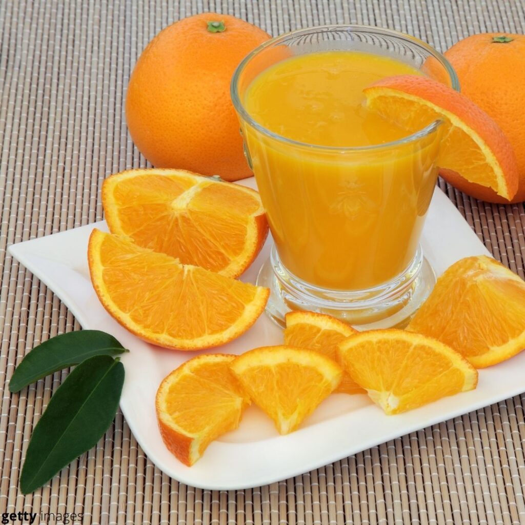 Orange Dreamsicle Detox Drink