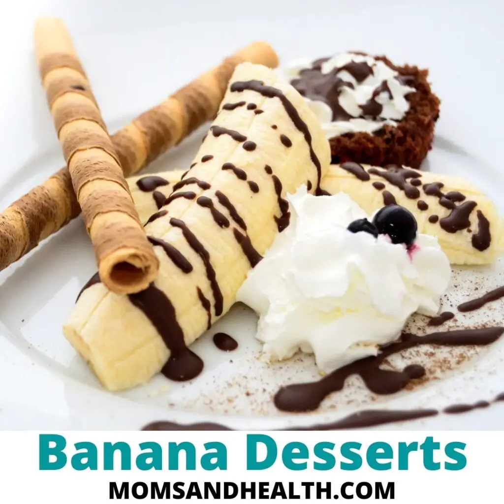 banana dessert ideas