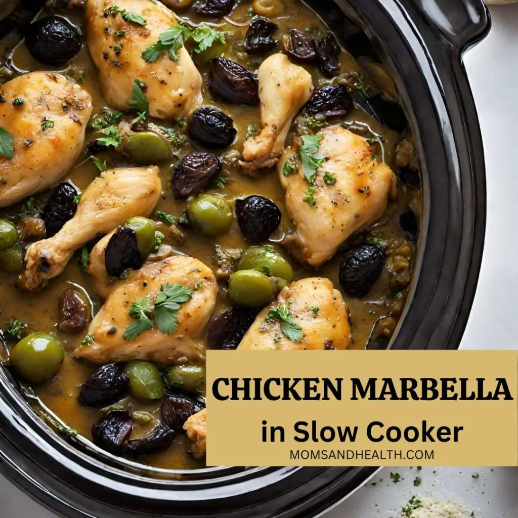 slow cooker chicken marbella recipe